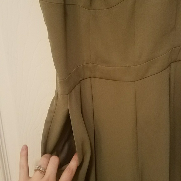 Stylish Army Green Jumpsuit - Picture 3 of 5